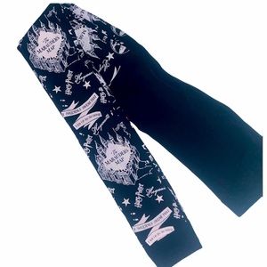 Harry Potter Hogwarts Fleece Lined Tights L/XL